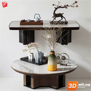 Tea Table Skp Files 